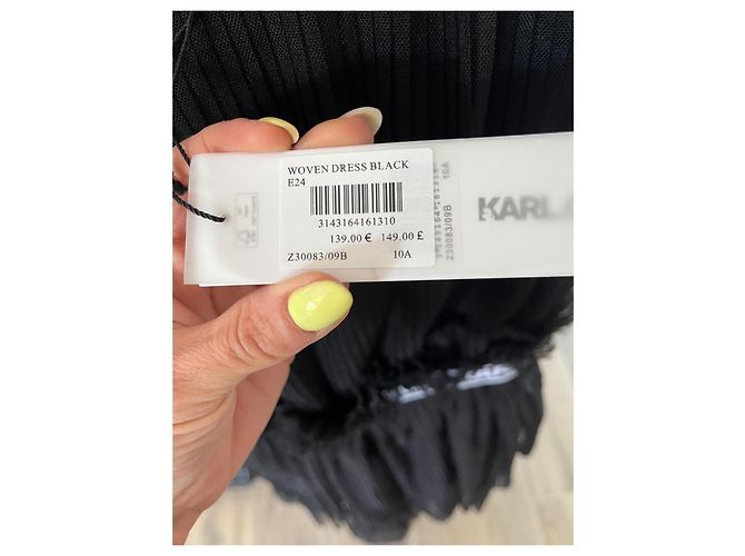 Karl Lagerfeld Tüllkleid schwarz - Ansicht 4