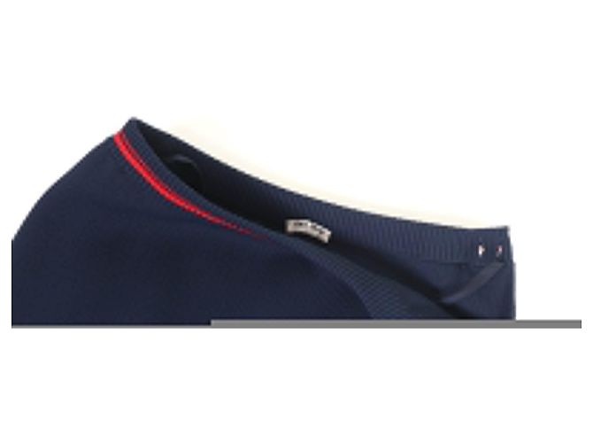 Miu Miu Falda de Viscosa Sideline MIUMIU Azul - vista 5