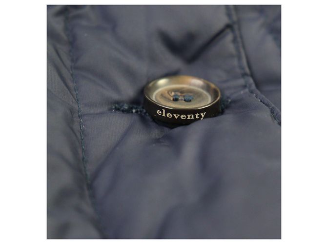Autre Marque Gilet in nylon Down Eleventy Blu Blu navy - vista 7