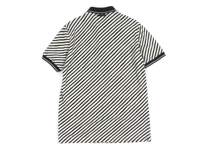Dolce & Gabbana Camisa Polo de Algodón Dolce&Gabbana Negro Blanco - vista 3