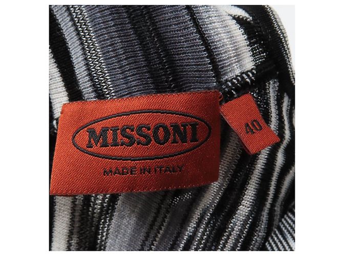 Autre Marque Missoni Strick 2-Wege Ensemble aus Rayon Schwarz - Ansicht 10