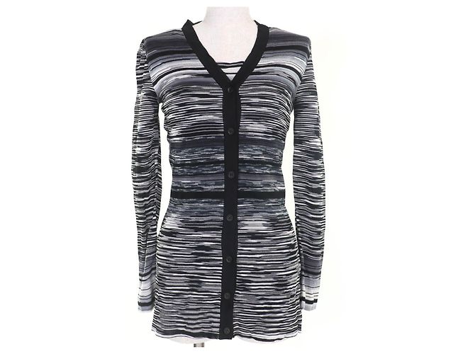 Autre Marque Missoni Strick 2-Wege Ensemble aus Rayon Schwarz - Ansicht 2