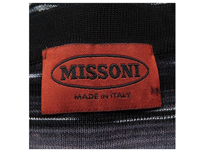Autre Marque Missoni Strick 2-Wege Ensemble aus Rayon Schwarz - Ansicht 7