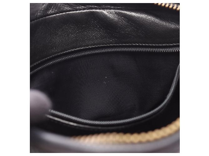 Timeless Borsa a Spalla in Pelle di Agnello Chanel Coco Mark Nero - vista 12