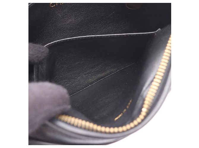 Timeless Borsa a Spalla in Pelle di Agnello Chanel Coco Mark Nero - vista 14