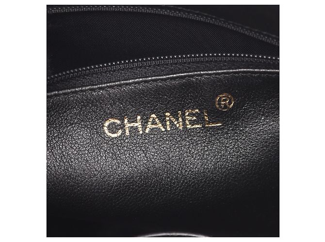Timeless Borsa a Spalla in Pelle di Agnello Chanel Coco Mark Nero - vista 8