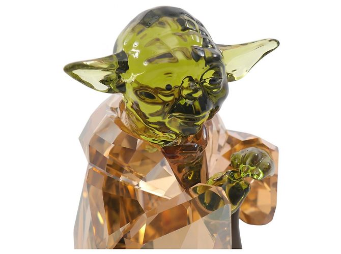 Accessorio in cristallo Yoda di Swarovski Star Wars - vista 4