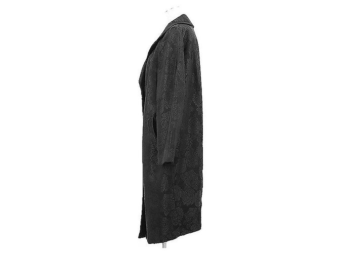 Abrigo Floral de Jacquard Dolce & Gabbana Negro - vista 12
