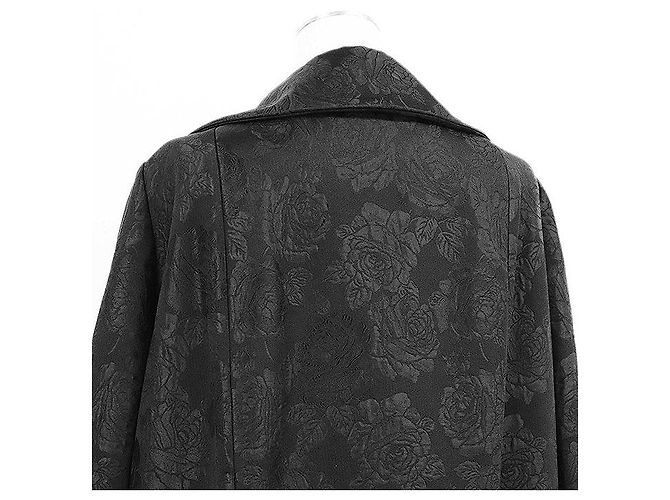 Abrigo Floral de Jacquard Dolce & Gabbana Negro - vista 13