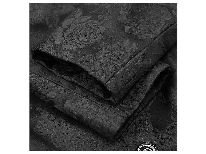 Abrigo Floral de Jacquard Dolce & Gabbana Negro - vista 4