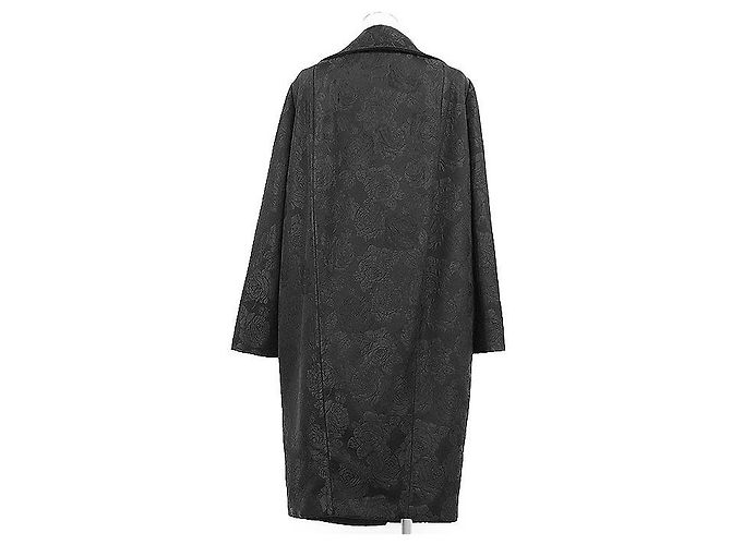Abrigo Floral de Jacquard Dolce & Gabbana Negro - vista 7
