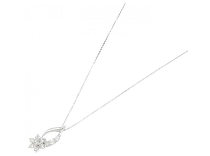 Autre Marque Collana in diamante in oro bianco Au750 Argento - vista 2