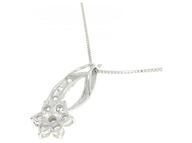 Autre Marque Collana in diamante in oro bianco Au750 Argento - vista 4