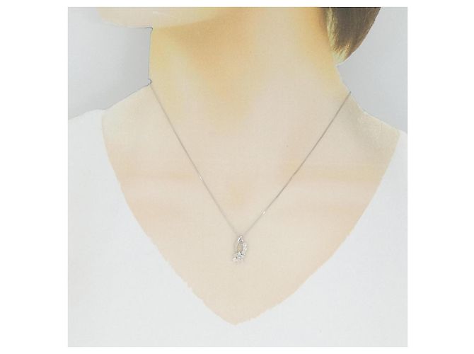 Autre Marque Collana in diamante in oro bianco Au750 Argento - vista 6