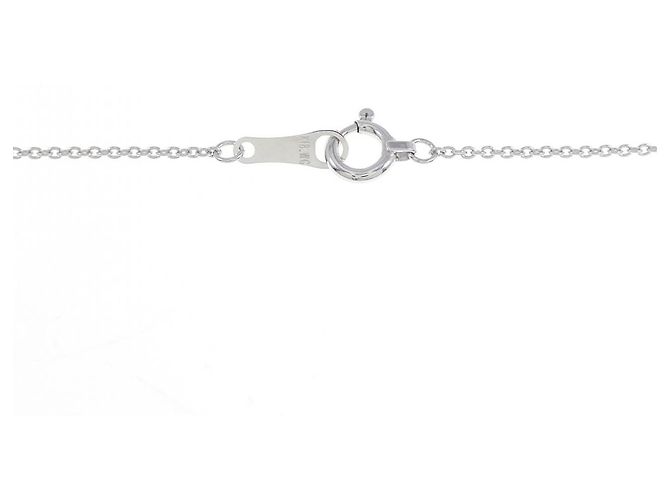 Autre Marque Collana con croce di diamante in oro bianco Au750 Argento - vista 5