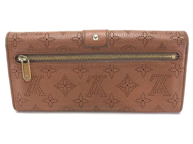 Cartera larga bifold Amelia Mahina de Louis Vuitton Castaño Coñac - vista 2
