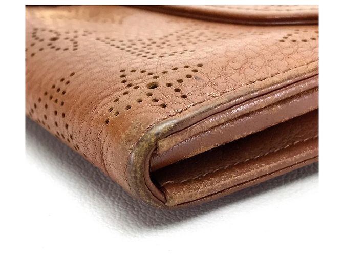 Cartera larga bifold Amelia Mahina de Louis Vuitton Castaño Coñac - vista 3