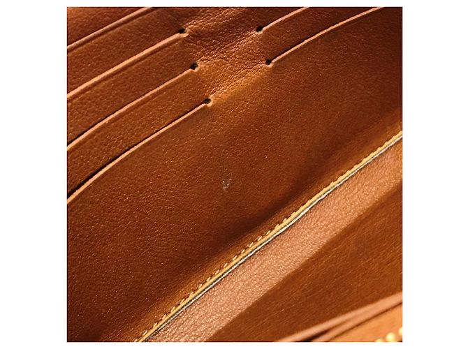 Cartera larga bifold Amelia Mahina de Louis Vuitton Castaño Coñac - vista 5