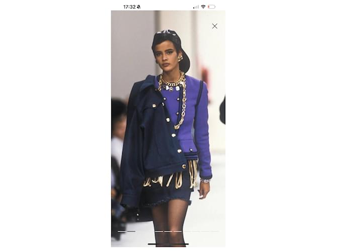 Chanel Jacken Schwarz Lila - Ansicht 10