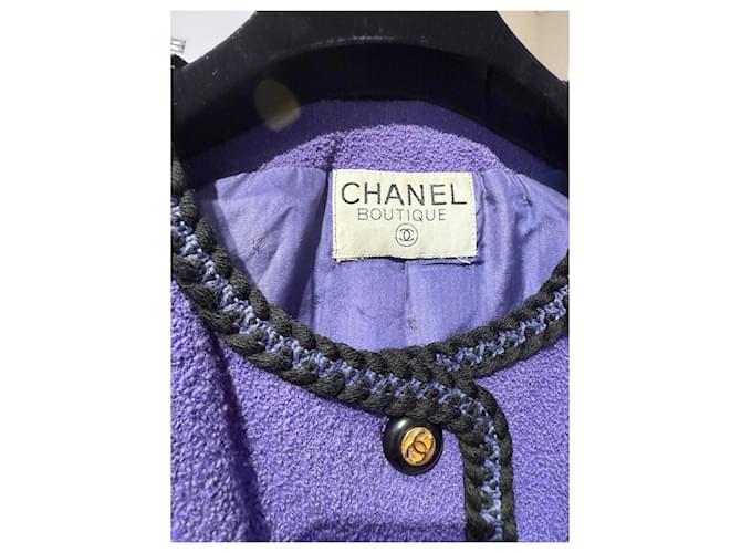 Chanel Jacken Schwarz Lila - Ansicht 4