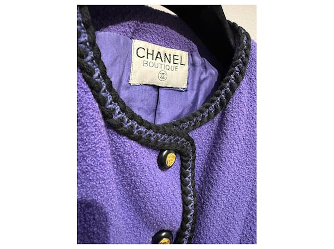 Chanel Jacken Schwarz Lila - Ansicht 5