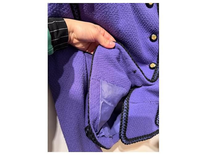 Chanel Jacken Schwarz Lila - Ansicht 6