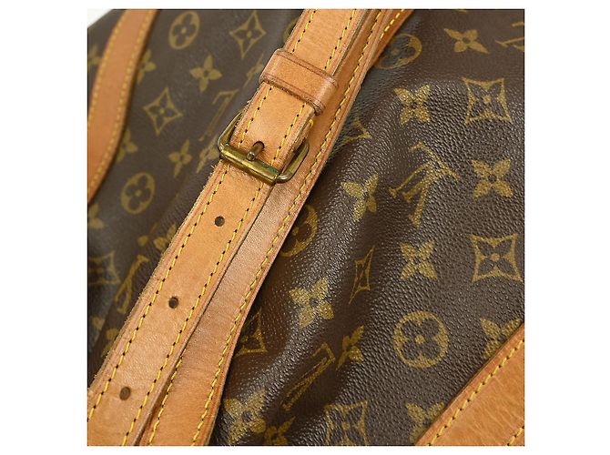 Zaino Randonnee Monogram in Canvas GM Louis Vuitton Marrone - vista 6