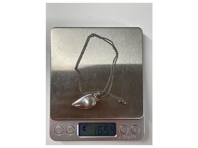 Pendente Cuore Georg Jensen in Argento Silver hardware - vista 10