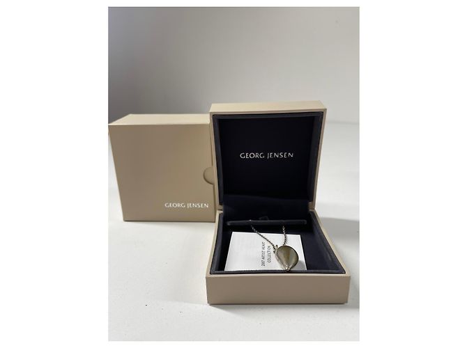 Pendente Cuore Georg Jensen in Argento Silver hardware - vista 2
