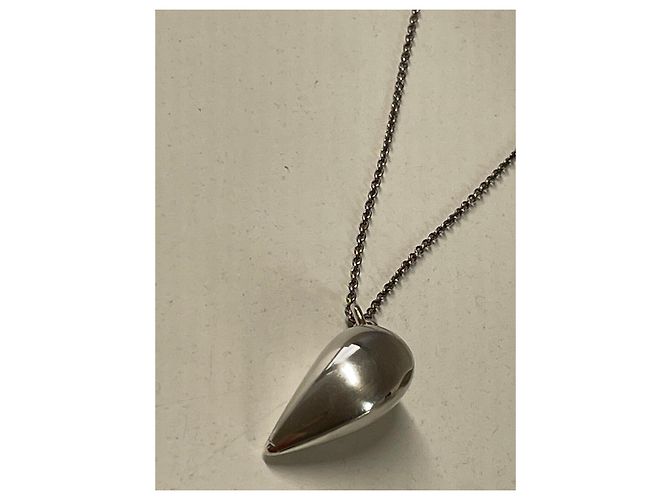 Pendente Cuore Georg Jensen in Argento Silver hardware - vista 5