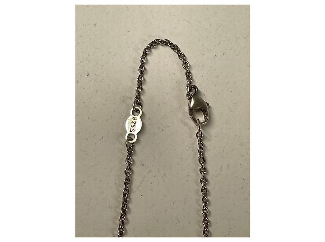 Pendente Cuore Georg Jensen in Argento Silver hardware - vista 8