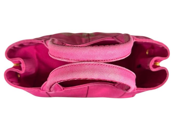 Borsa Prada Canapa Tote SS Rosa - vista 16