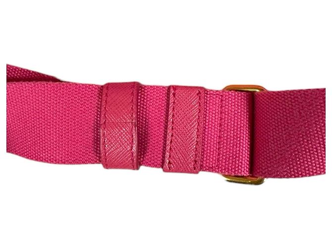 Borsa Prada Canapa Tote SS Rosa - vista 17