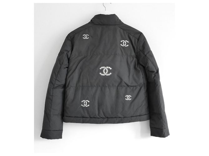 Chanel CC Pufferjacke Coco Neige 2021 Anthrazitgrau - Ansicht 4