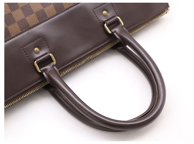 Sac de voyage Greenwich Damier PM Louis Vuitton Marron - vue 5