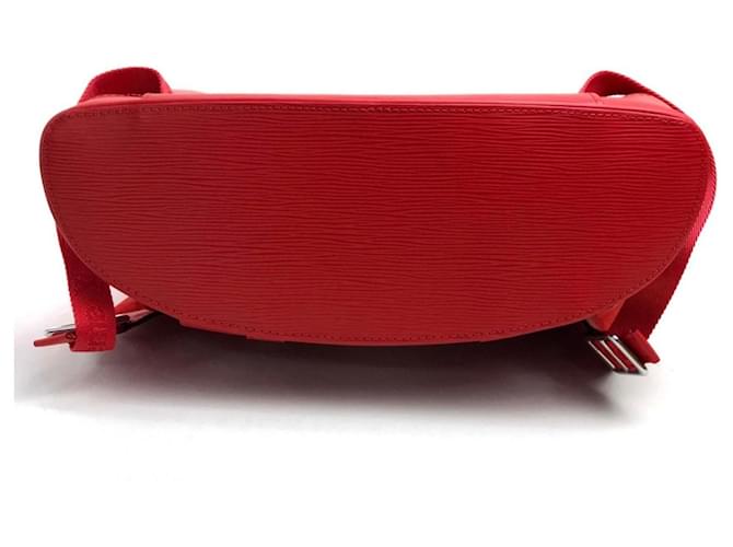 Zaino Christopher PM Epi Louis Vuitton x Supreme Rosso - vista 3
