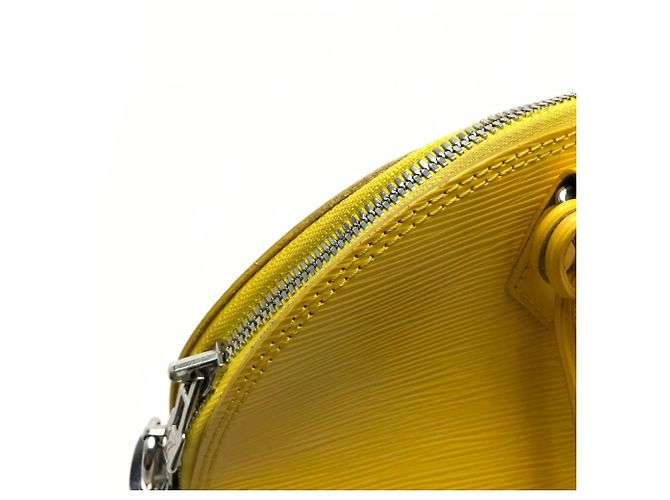 Louis Vuitton Epi Alma PM Tote Bag in Zitronengelb Golden - Ansicht 6