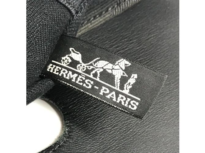 Hermès HERMES Valparaiso MM Mini Borsa Boston Nero - vista 14