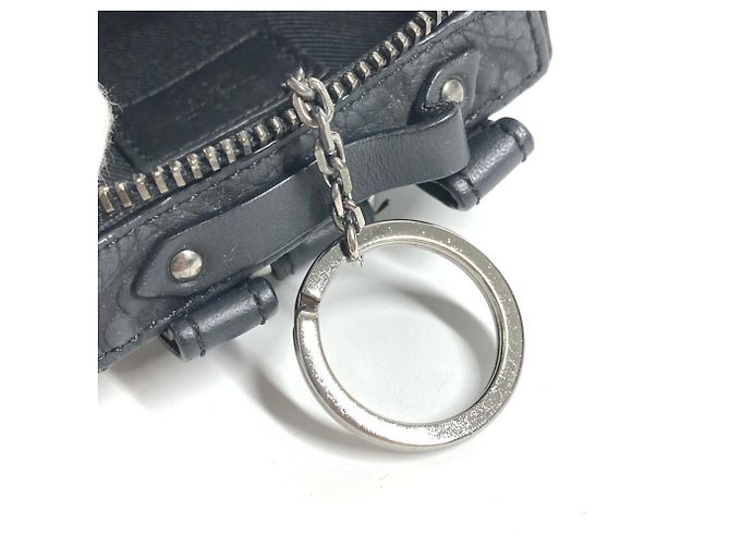Charm per borsa in pelle nera Louis Vuitton Nero - vista 10