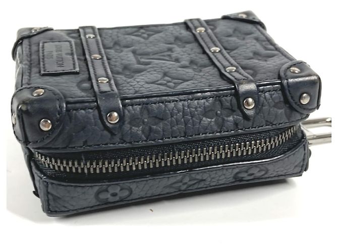 Charm per borsa in pelle nera Louis Vuitton Nero - vista 5