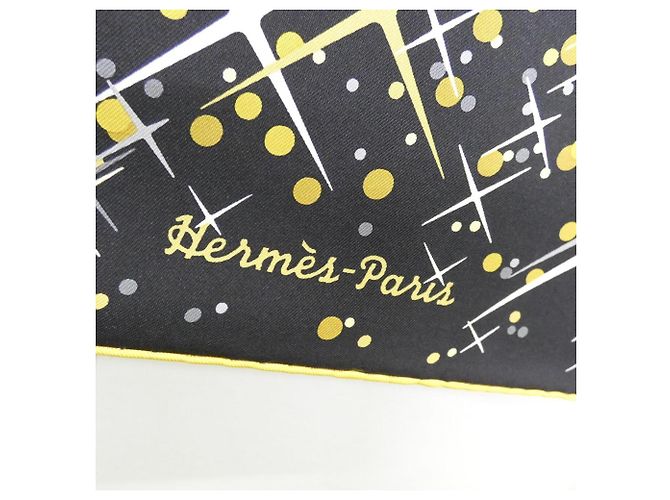 Hermès Magic Kelly Carre Schal Schwarz - Ansicht 2