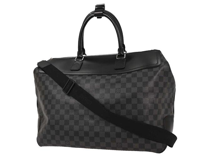 Borsa Louis Vuitton Neo Greenwich Damier Graphite Marrone - vista 2