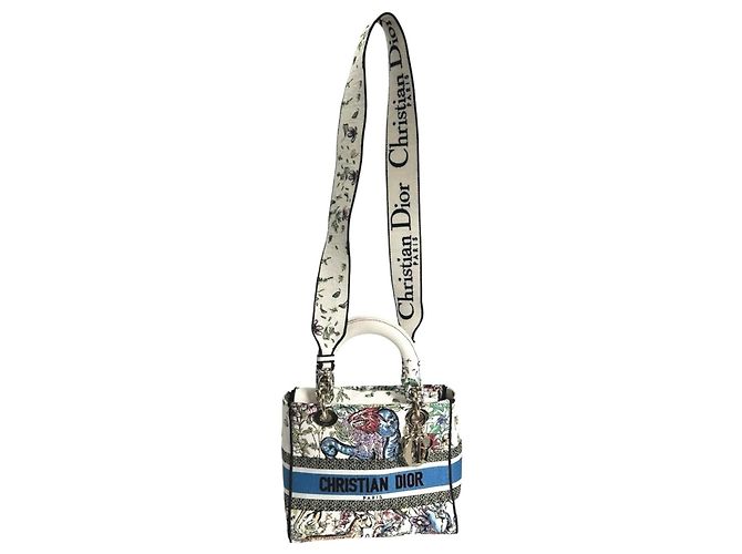 Bolsa de mão 2 em 1 Lady Dior da Christian Dior Multicor - vista 2