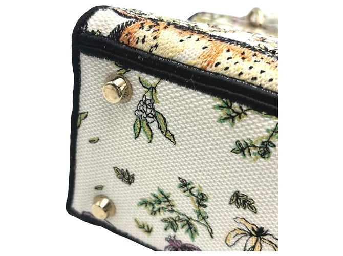 Bolsa de mão 2 em 1 Lady Dior da Christian Dior Multicor - vista 7