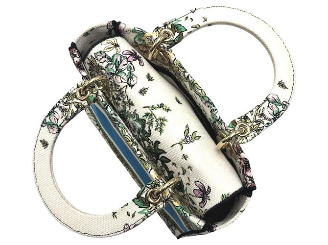 Bolsa de mão 2 em 1 Lady Dior da Christian Dior Multicor - vista 9