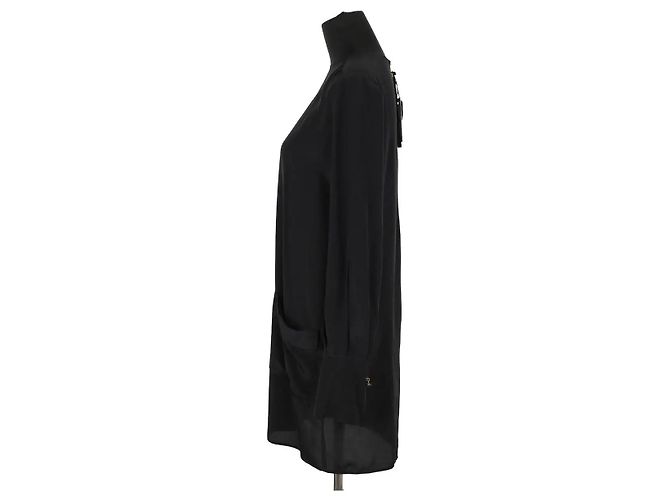 Miu Miu Black silk dress - view 3