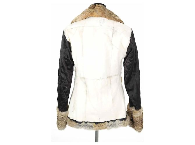 Yves Salomon Braune Pelzjacke - Ansicht 4