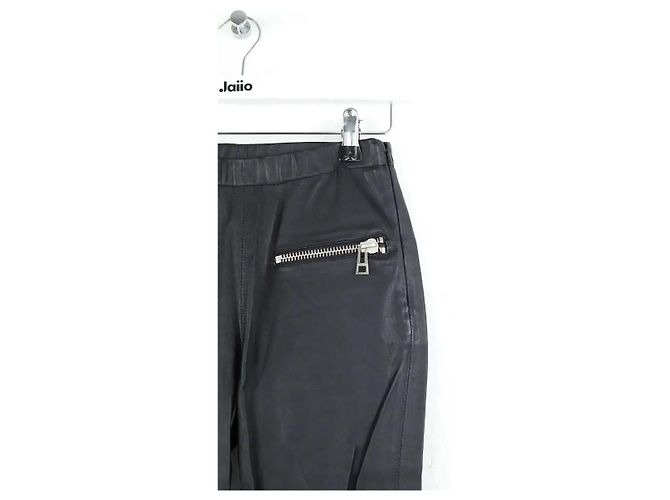 Zadig & Voltaire Black leather leggings - view 2