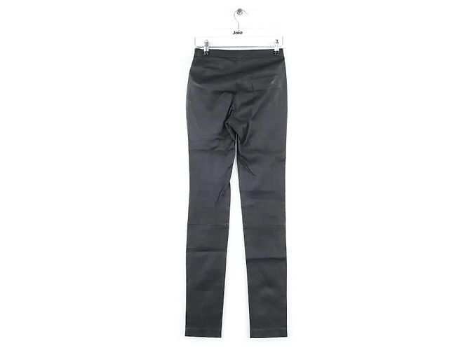 Zadig & Voltaire Black leather leggings - view 3
