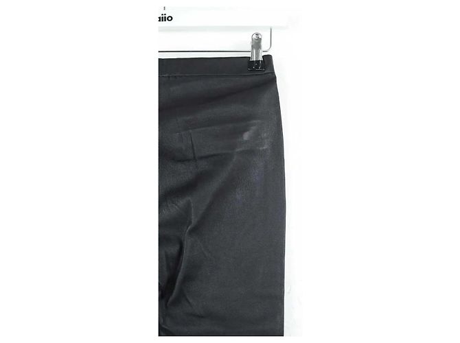 Zadig & Voltaire Black leather leggings - view 4